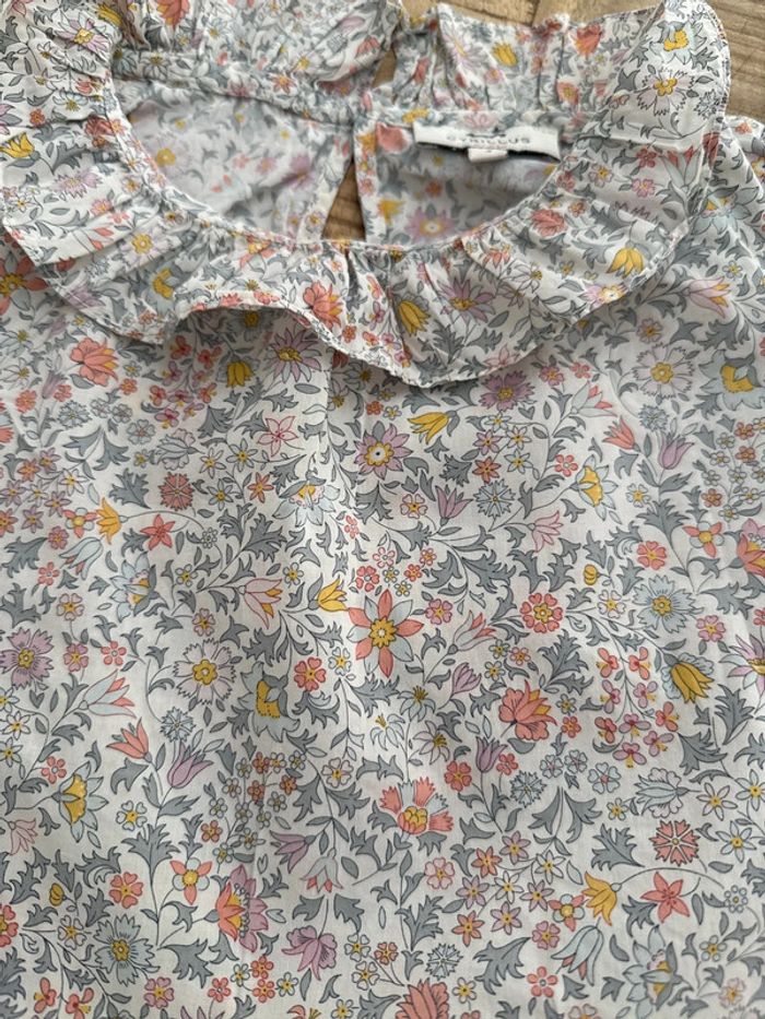 Blouse liberty 4 ans cyrillus - photo numéro 4