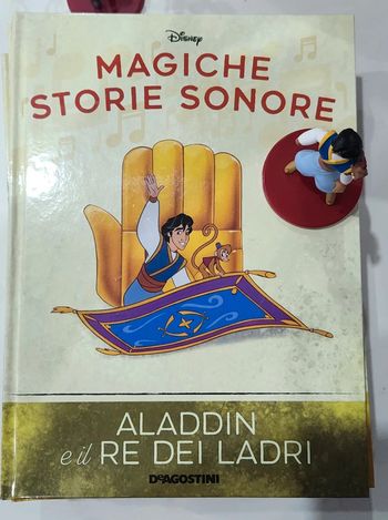 Aladdin 2 Magiche storie sonore deagostini Audioconte magique Disney Altaya italien audio conte