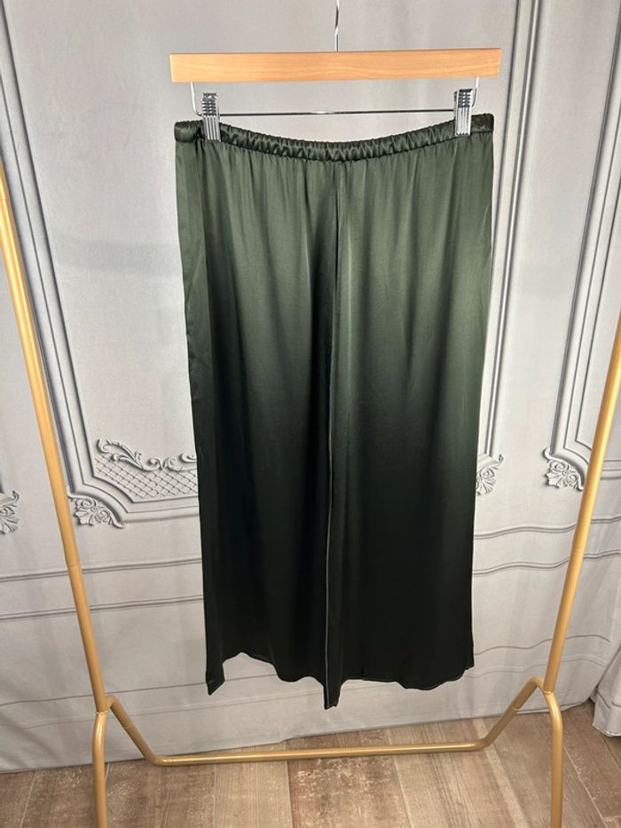 Jupe Mi longue Verte Zara S neuve - photo numéro 7