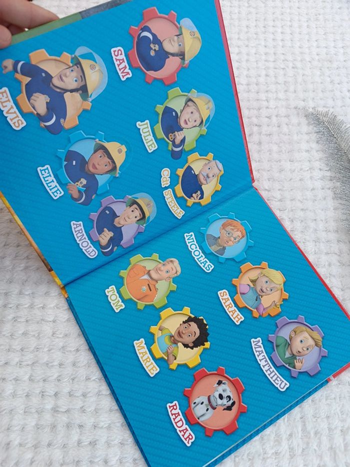 🔸Livre Sam le Pompier - Les Héros de la Montagne🔸 - photo numéro 4