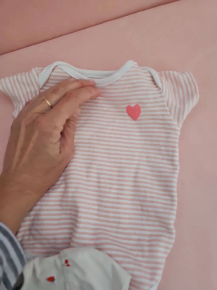 Lot de 4 bodys manches courtes - photo numéro 3