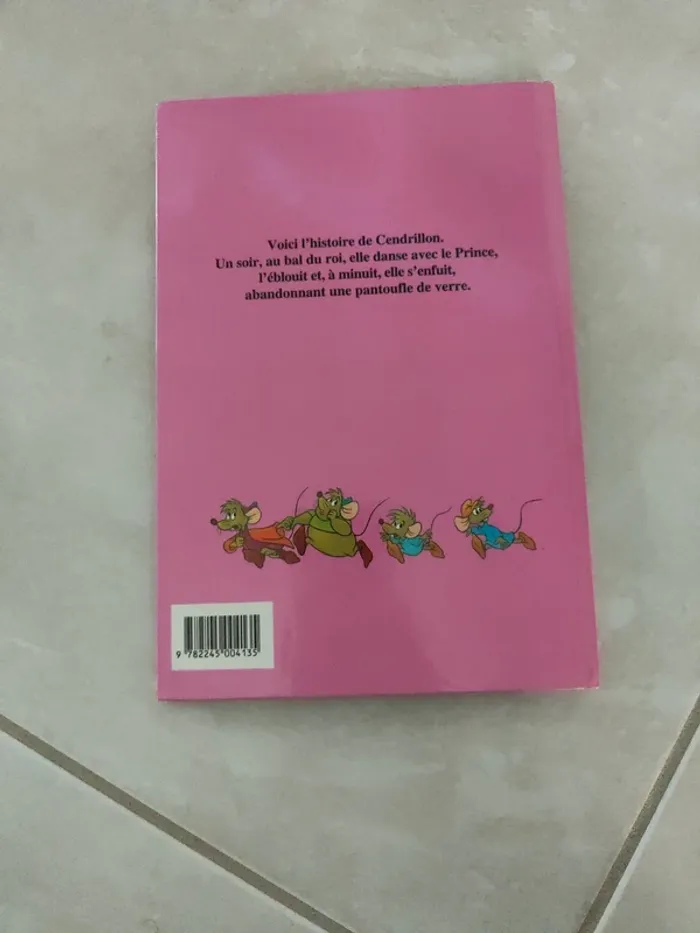 Livre Cendrillon Disney - photo numéro 3