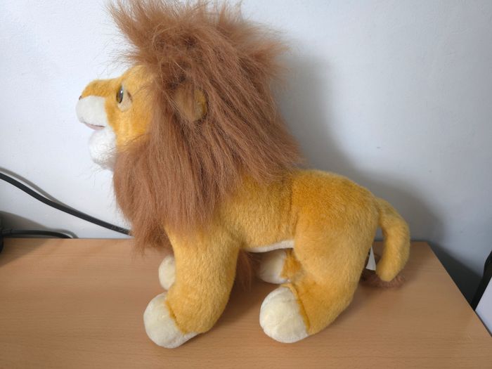 Lot 2 Peluche / Bundle 2 Plush Disney Le Roi Lion SimbaThe Lion King Vintage - photo numéro 10