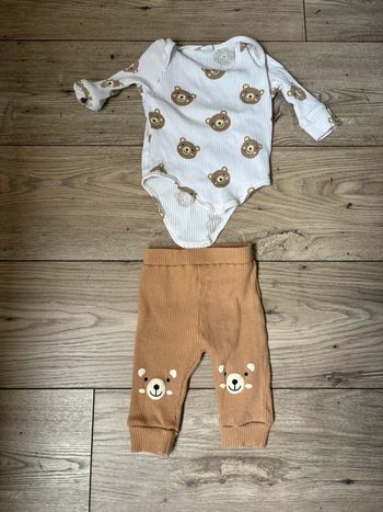 Ensemble fille ourson shein