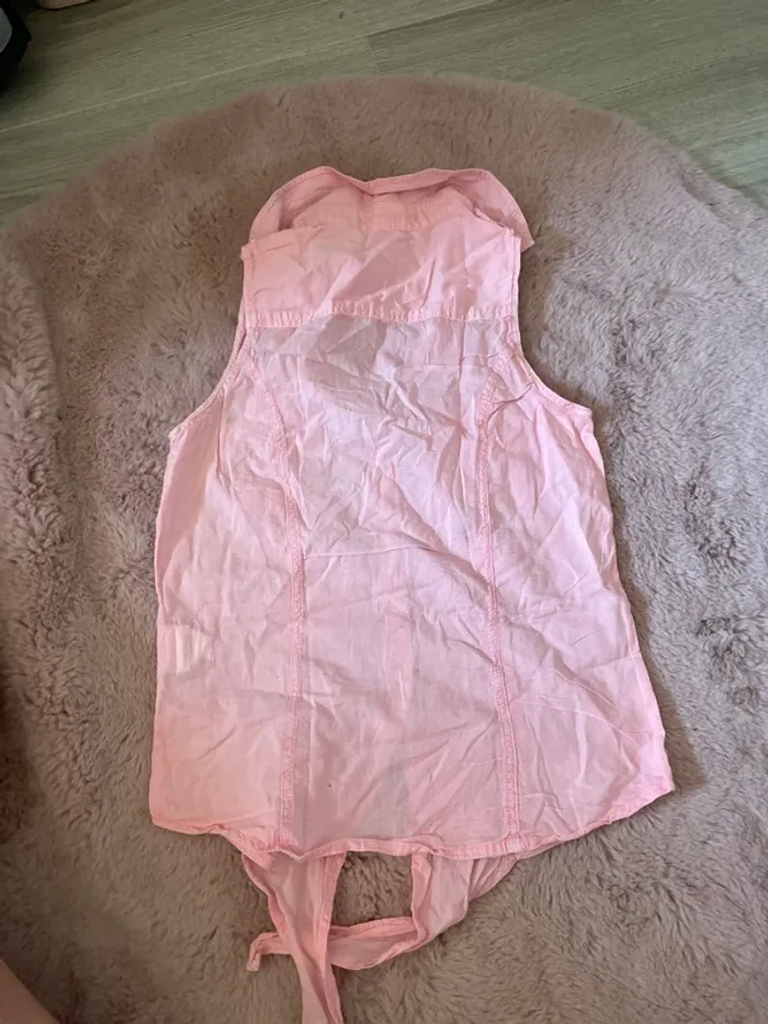 Chemise sans manches fille - photo numéro 3
