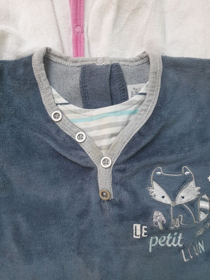 Lot pyjamas bodys 6mois - photo numéro 6