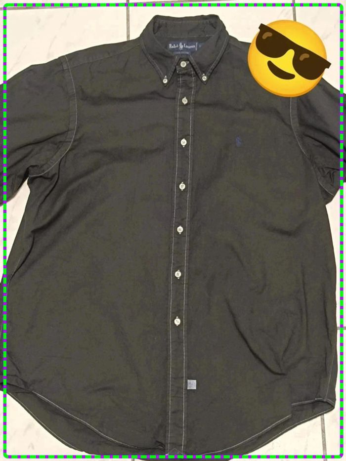 Chemise Ralph Lauren Noire – Taille XL (100% Coton) - photo numéro 3