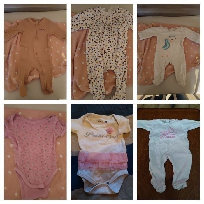 Lots vêtements bébé fille 3 mois - photo numéro 1