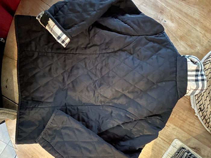 Veste gabardine authentique burberry 8 ans - photo numéro 3