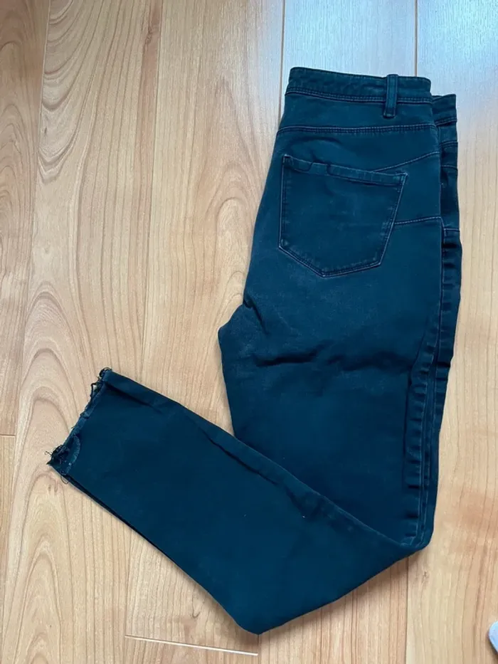 Jean slim noir Camaïeu T36/38 - photo numéro 2