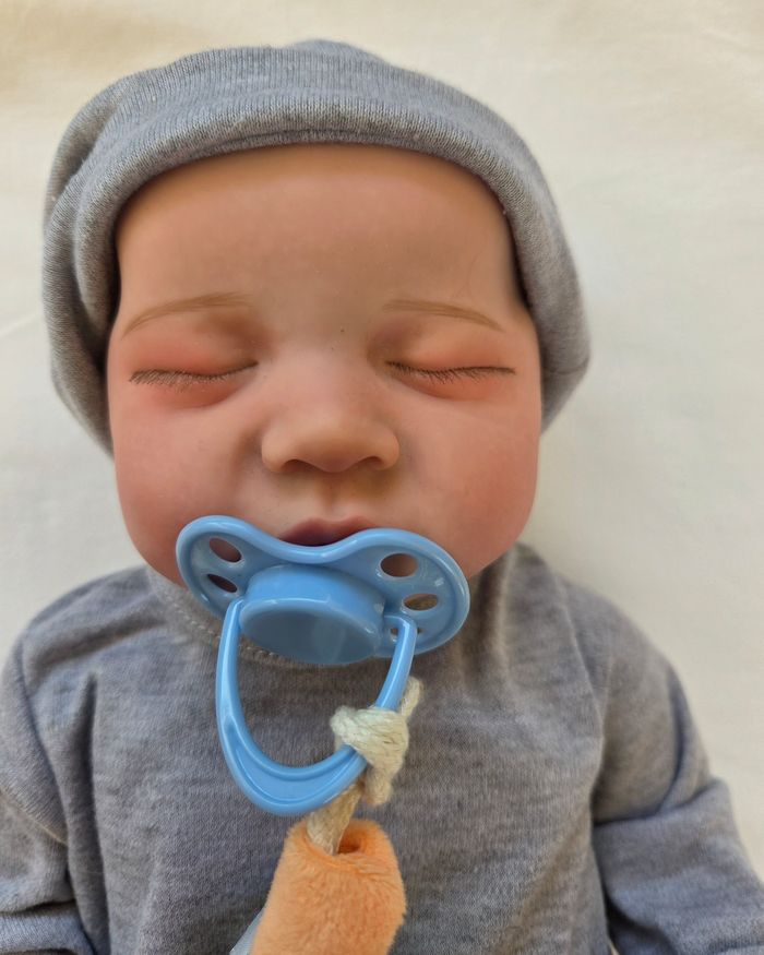 Poupon baigneur réaliste nouveau né sexue garçon 36 cm - photo numéro 2