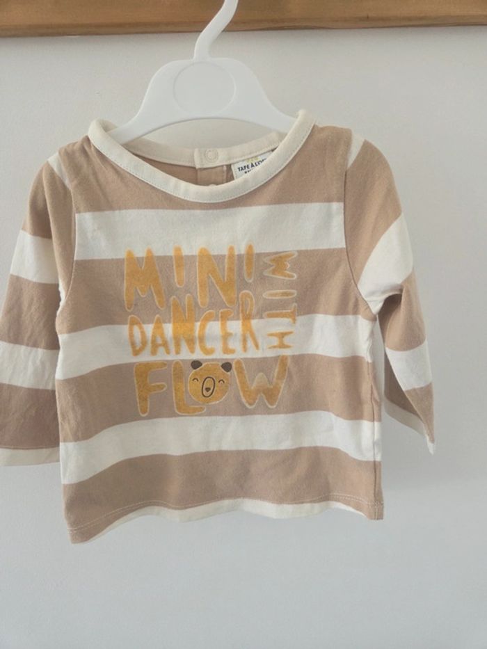 Tee-shirt manches longues 9m tao - photo numéro 2