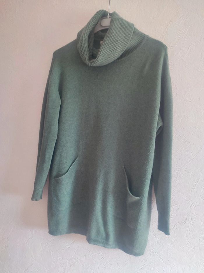 Pull d'hiver avec col taille Unique