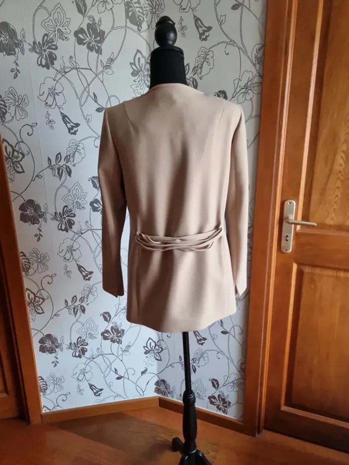 Veste 3/4 beige Xandres neuf - photo numéro 4
