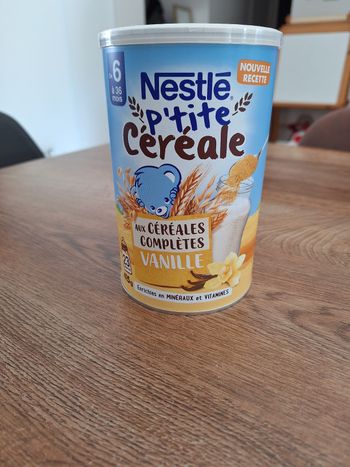 Céréale nestlé saveur vanille