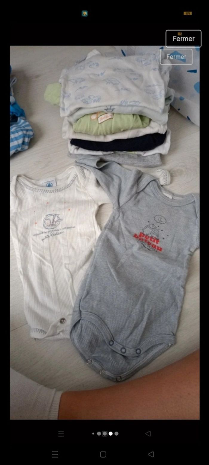 Lot pyjama body trois mois - photo numéro 9