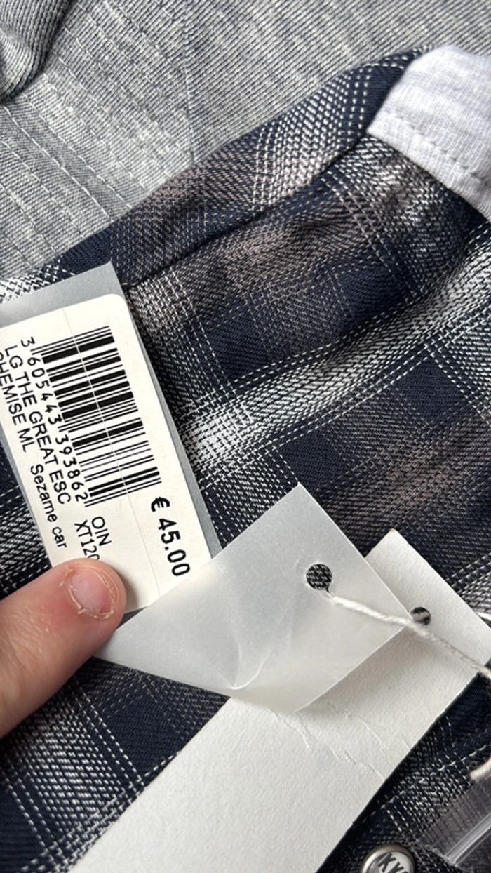 Chemise manche longue garçon - photo numéro 3