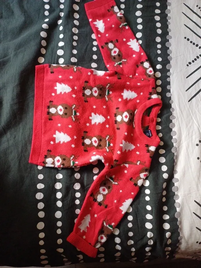 Pull de Noël 18 mois