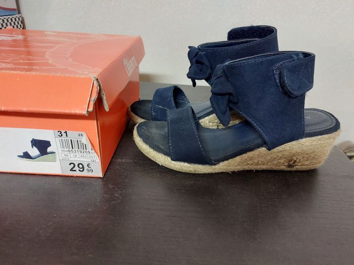 Sandales compensées