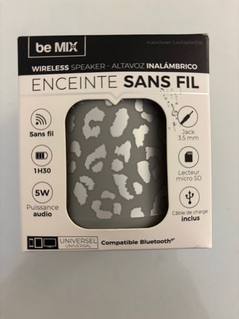 Enceinte sans fil neuve 