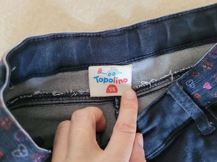 Jeans topolino 128 cm - photo numéro 4