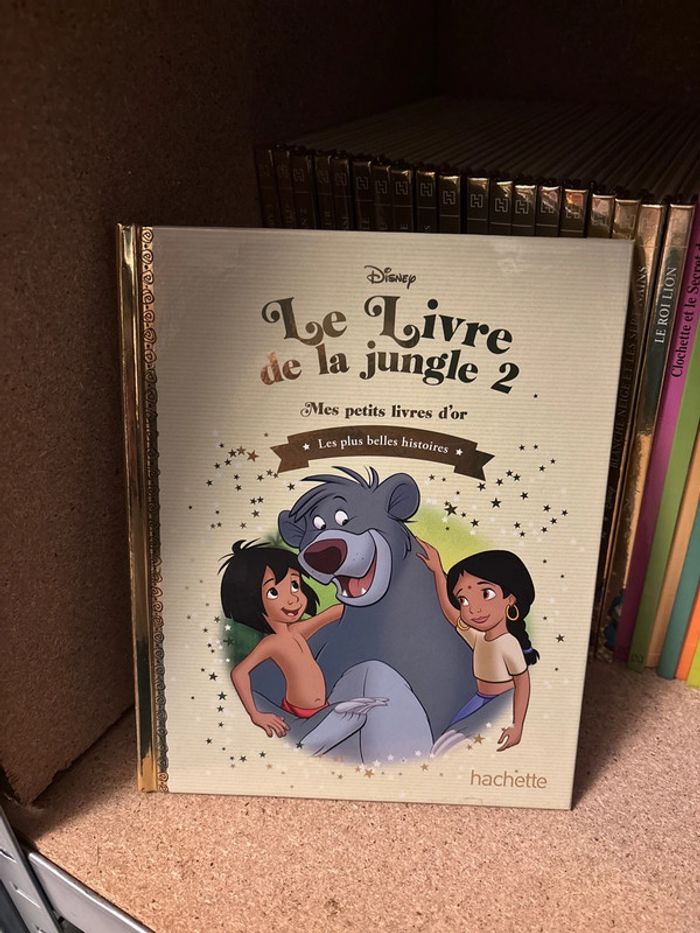 Livres Disney, mes petits livres d’or le livre de la jungle 2
