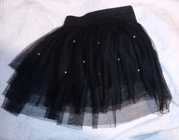 Jupe tutu avec perle ado fille