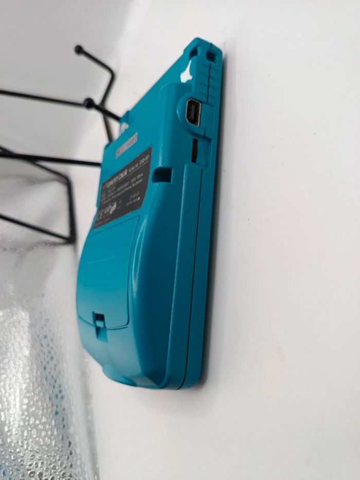 Game boy color Bleu turquoise En loose comme neuf - photo numéro 7