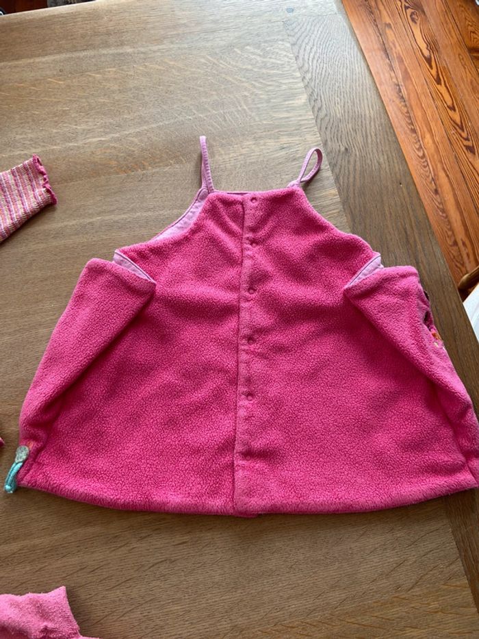 Ensemble robe, haut et collants Catimini taille 18 mois - photo numéro 11