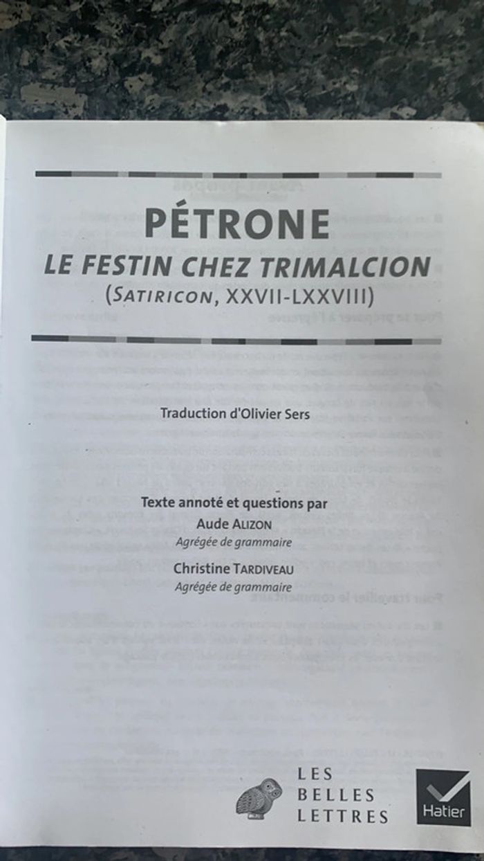 le festin chezTrimalcion - photo numéro 3