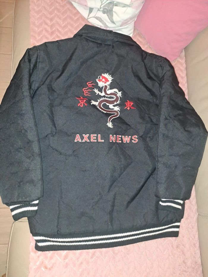Manteau chaud qualité axel news 12 ans garçon marine - photo numéro 5