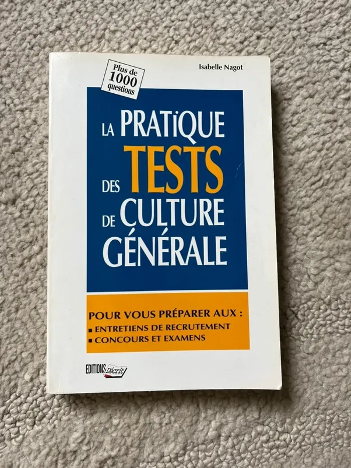 Collection de 4 livres, candidatures et tests - photo numéro 7