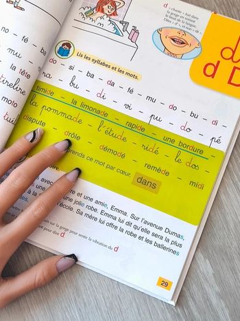 Guide de lecture transparent vert clair