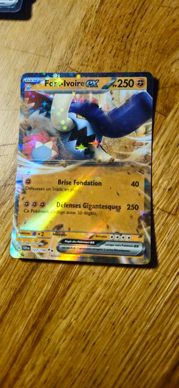Carte pokemon Fort-Ivoire EX   123/198