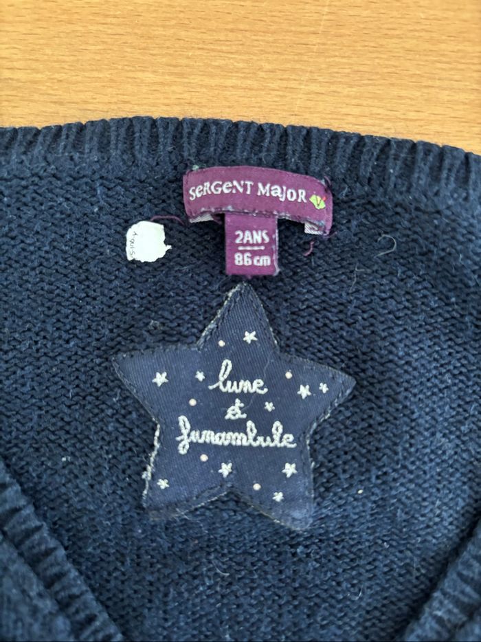 Gilet cache-cœur 2 ans 86cm - photo numéro 3