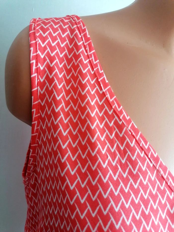 Blouse orangée 38.40 In extenso mesures en photos - photo numéro 6