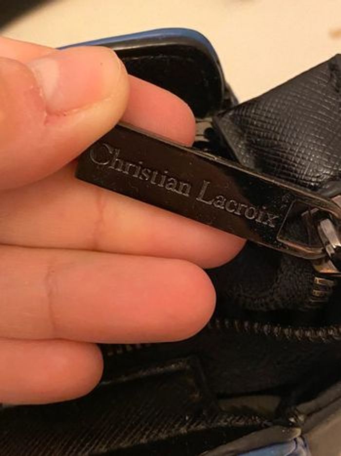 sac bandoulière Christian Lacroix - photo numéro 4