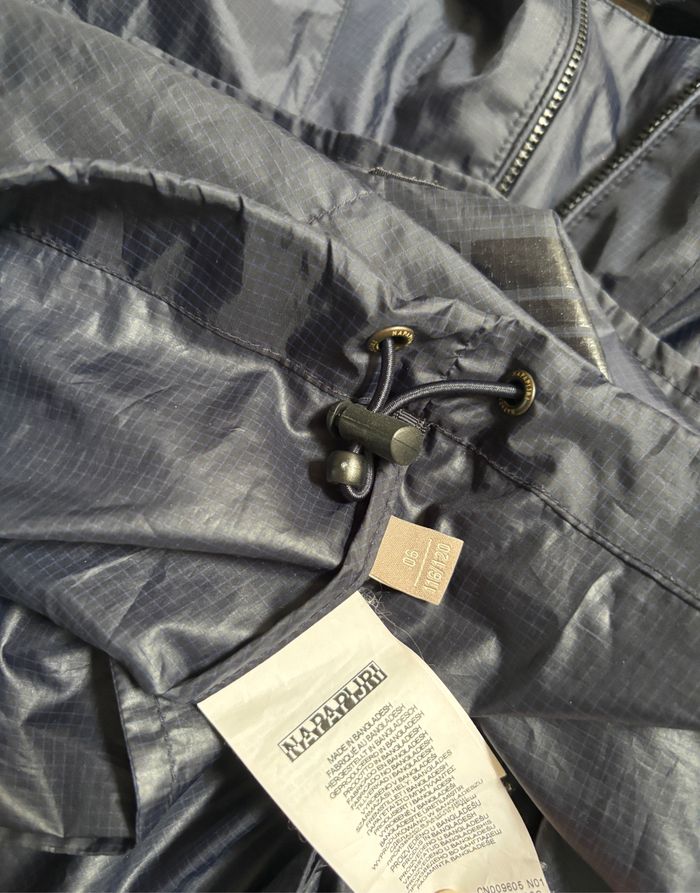 Imperméable coupe vent déperlant bleu marine Napapijri 6anst - photo numéro 5