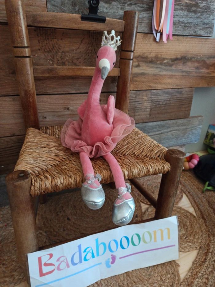 Peluche flamand rose jellycat be - photo numéro 3
