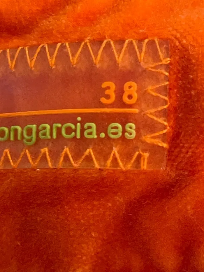Pantalon façon velours Purification Garcia 38 orange - photo numéro 7