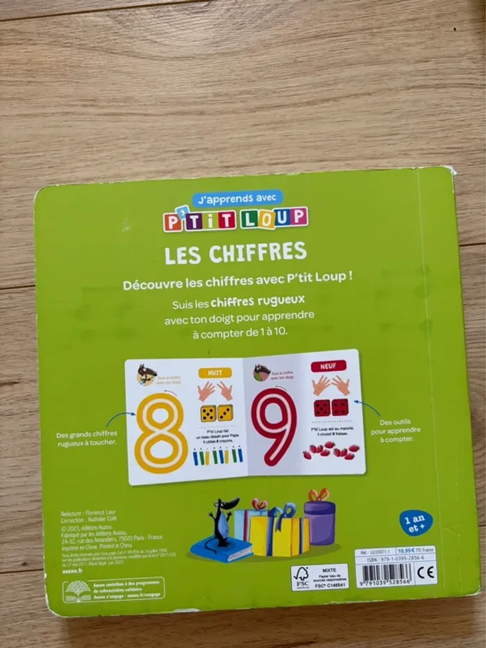 J’apprends avec P’tit Loup - Les chiffres - photo numéro 4