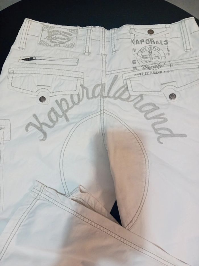 Original Cargot,Homme,Kaporal Blanc taille 40/ L /US W30 - photo numéro 8