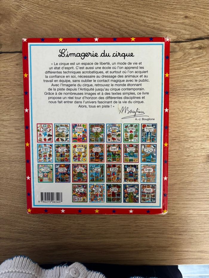 Livre L’Imagerie du Cirque Pour Enfants - photo numéro 2