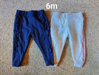 Joggings fille  6m
