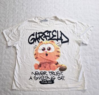 T-shirt XXL Garfield "Never Trust a Smiling Cat"