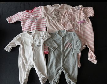 Lot pyjamas fille 6 mois