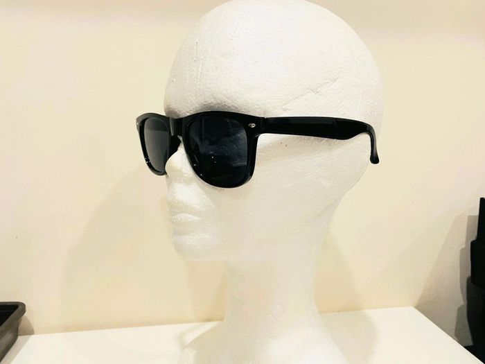 Lunette de soleil mixte pliable noire UV protection catégorie 3 - photo numéro 6