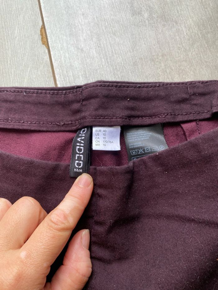 Pantalon taille 40 H&M - photo numéro 2