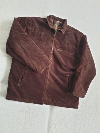 Veste matelassée marron vintage M mixte