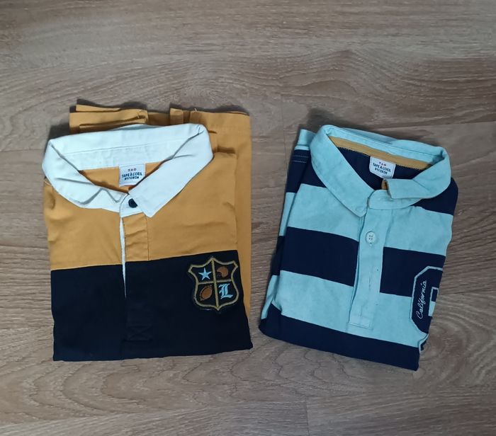 Lot de 2 polos Tape à l'oeil 8 ans
